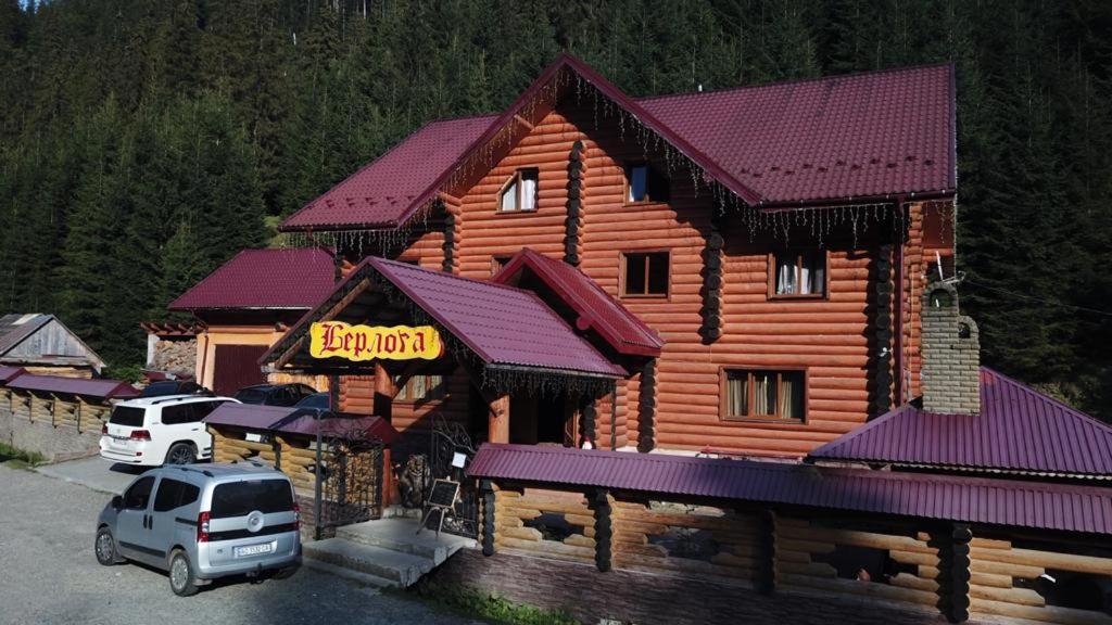 Hotel Berloga-Sinevir Synevyrs'ka Polyana Exterior photo
